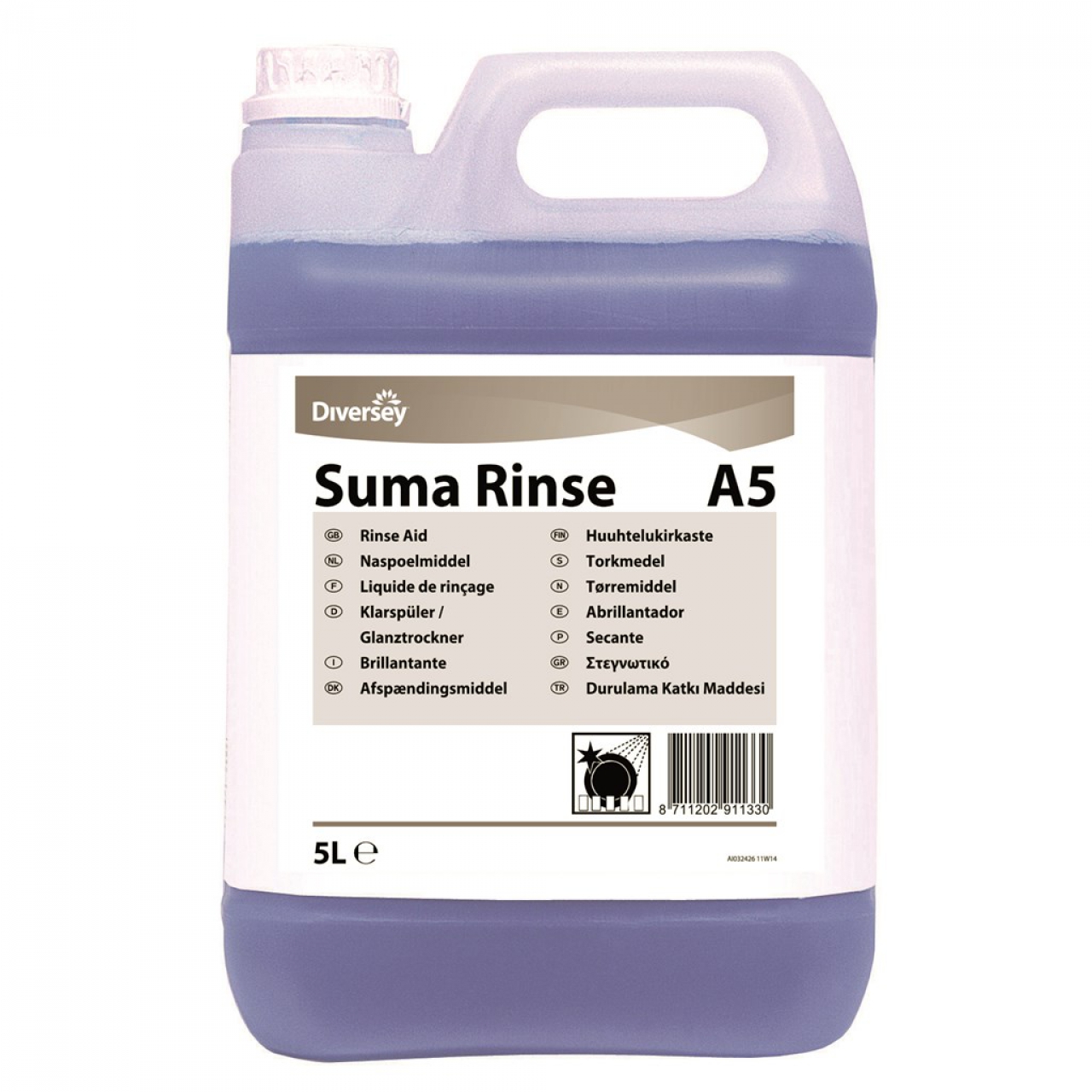 Suma Rinse A5 - Gépi öblítőszer 5 liter