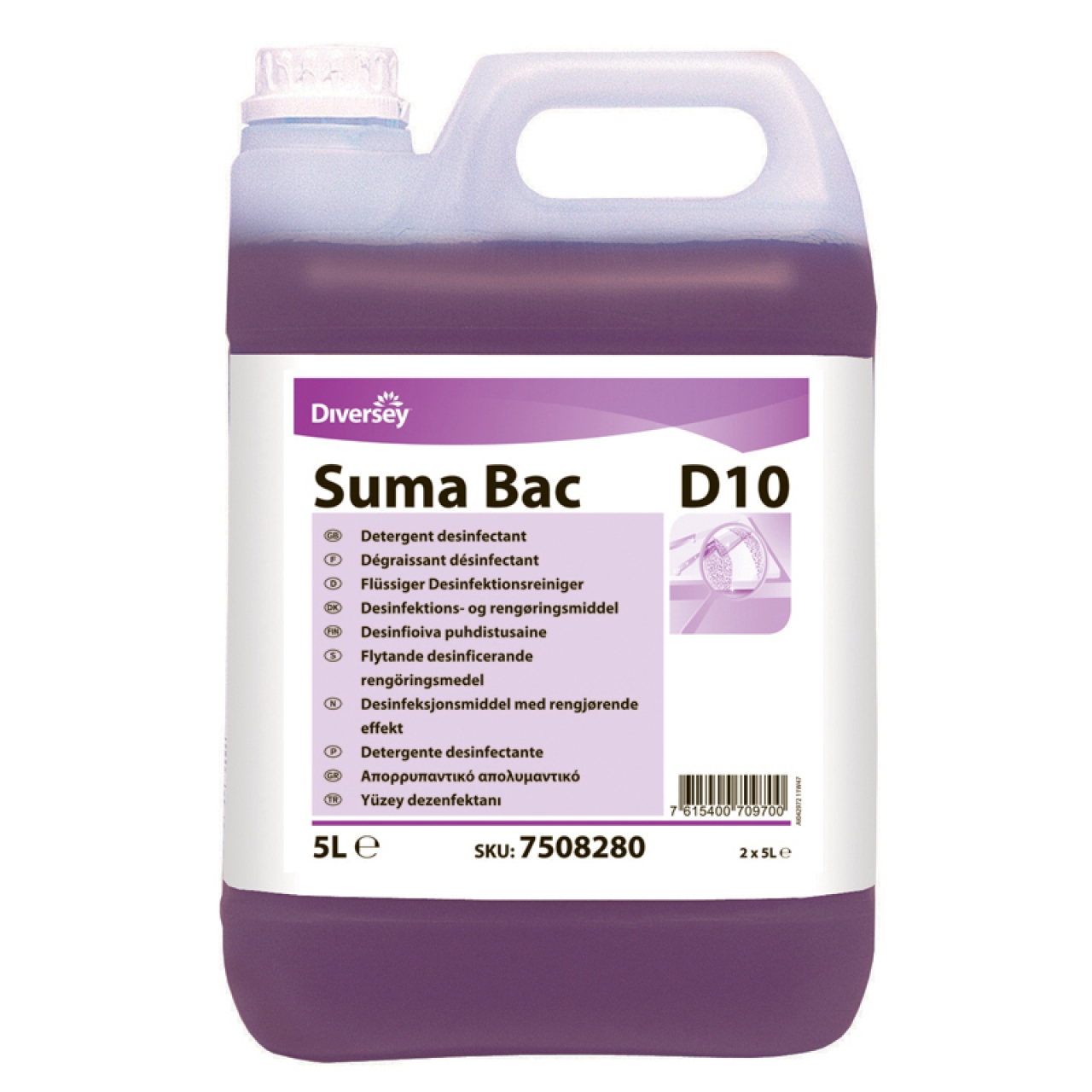 Suma Bac D10 - Konyhai fertőtlenítő 5 literes