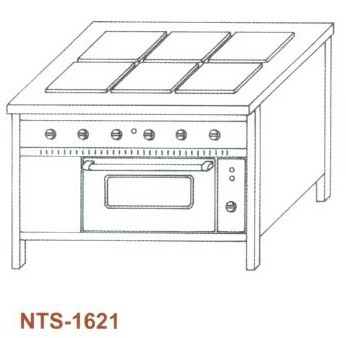 NTS-1621 - Elektromos tűzhely