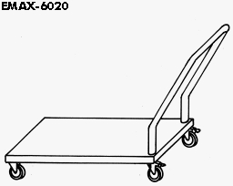 EMAX-6020 - Áruszállító kocsi